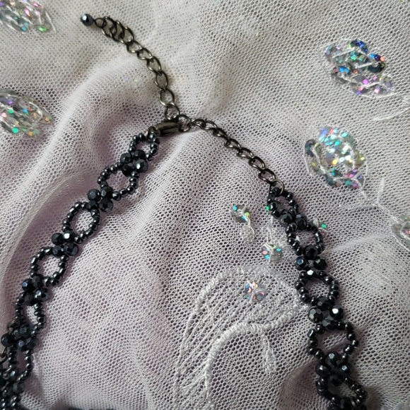 Beaded Bib Necklace - Picture 5 of 5